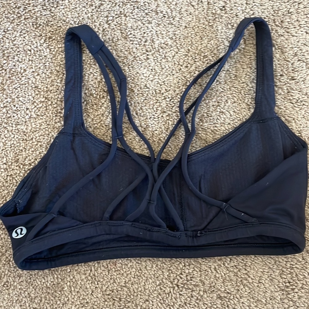 Lululemon Free To Be Bra *Wild black size 4
